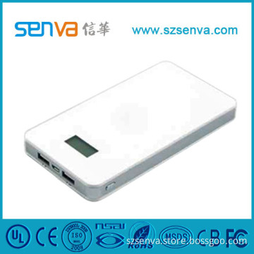 6, 000mAh Powerbank with Dual USB & LED Flashlight
